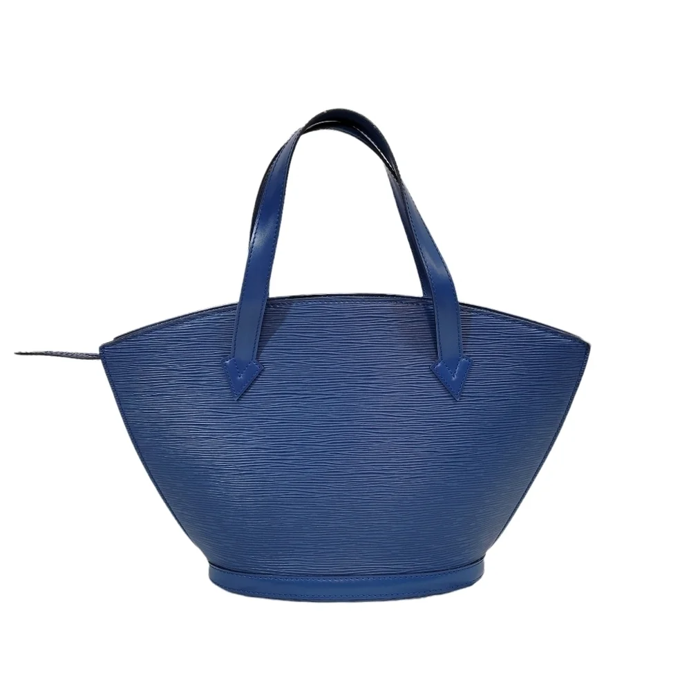 Louis Vuitton Blue Epi Saint Jacques PM Shoulder Bag Excellent Condition